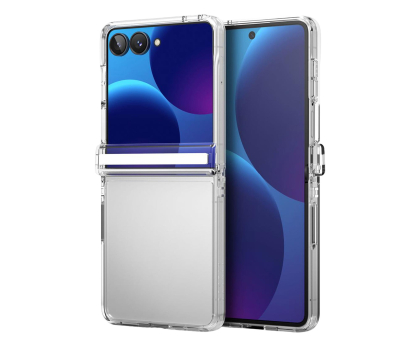 Etui do telefonów Ringke Fusion Flap do Galaxy Z Flip 8 Clear